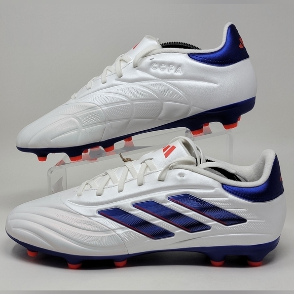 Adidas Soccer Cleats Men’s Size 12 Copa Pure 2 League FG IG6408 White Blue NEW main image 9